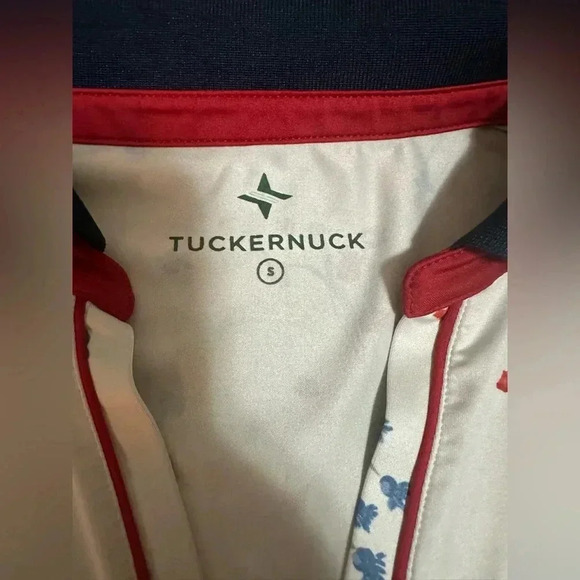 Tuckernuck Sport Hyannis Floral Sleeveless Polo - Picture 5 of 10